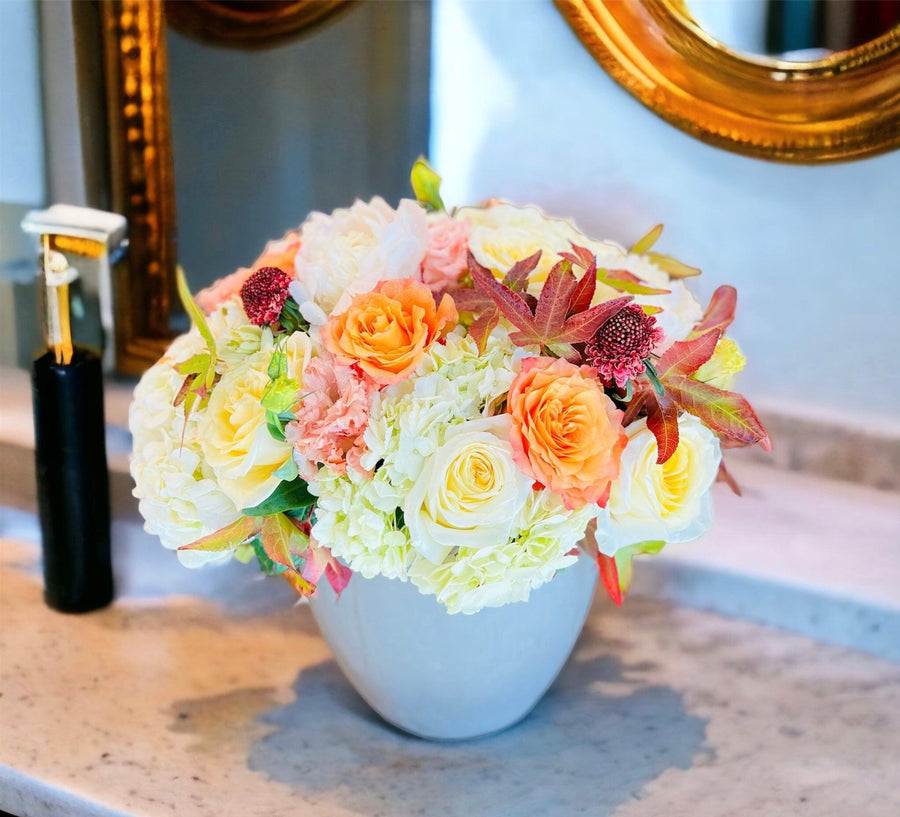 Blushing Elegance - Mikells Florist